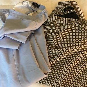 Size 14 WP blue and 16 WP capri black